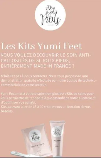 Soin de pieds info
